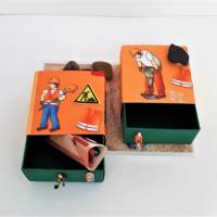 Geldgeschenk Geburtstag Bauarbeiter Geschenk Schachtel Verpackung Bild 2