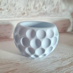 Kerzenhalter / Teelichthalter aus Raysin im minimalistischen Skandi Stil, in verschiedenen Farben Bild 6