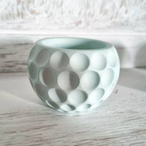 Kerzenhalter / Teelichthalter aus Raysin im minimalistischen Skandi Stil, in verschiedenen Farben Bild 7