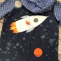 cooles Shirt gr.134/140 kleiner Astronaut mit Satellit und Rakete Bild 4