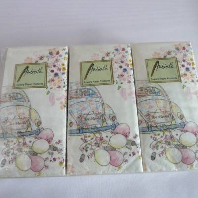 Papiertaschentuch/Motivtaschentuch zur Hochzeit