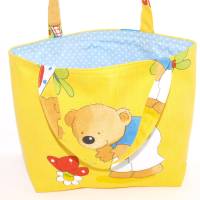 Kindertasche Bären Tragetasche Mini Einkaufstasche Bild 3