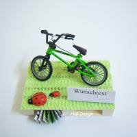 Geldgeschenk, Gutschein für ein neues Fahrrad, Geschenk, Geldgeschenkverpackung, Gutschein-Geld verschenken-Bike Bild 1
