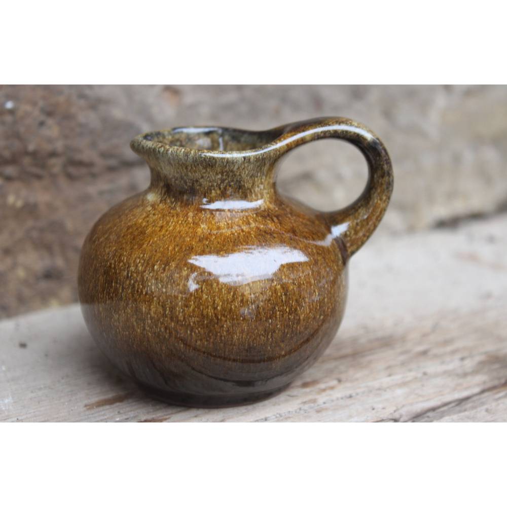 Mini Vase Henkelvase WGP Midcentury Keramik West Germany 50er