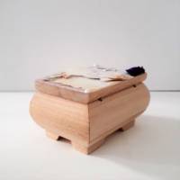 Geldgeschenk Kommunion Mädchen Holz Geschenkkästchen 3D Bild Geschenk Verpackung Bild 5