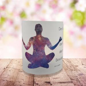 Wiederverwendbares DIY Yoga-Licht B.K.S. Iyengar Der Geist und der Atem sind der König und Königin Bild 2