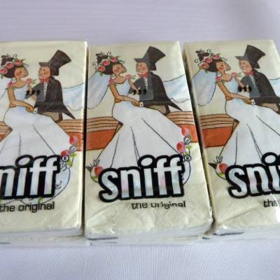 Papiertaschentuch/Motivtaschentuch zur Hochzeit