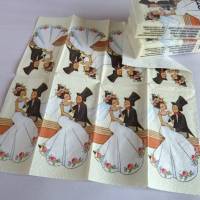 Papiertaschentuch/Motivtaschentuch zur Hochzeit Bild 2