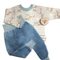 Babykleidung, Kinderkleidung, Pumphose, Sweatshirt, Größe 92 Bild 4