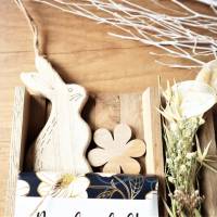 Geschenk Set in Holzschale Ostern #1 Bild 6