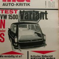 mot Auto-Kritik  Nr. 9 -    24.4.1965   -     Test :  VW 1500 Variant  / Neuer NSU Prinz 1000 S Bild 1
