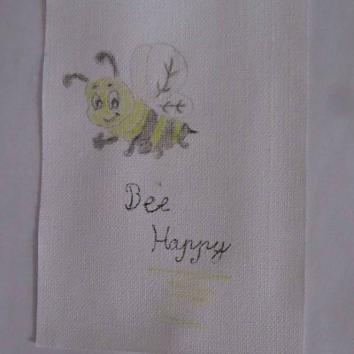 Aufmunterungskarte "Bee Happy"