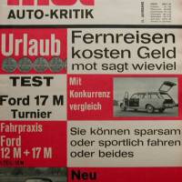 mot Auto-Kritik  Nr. 14 -    3.7.1965   -     Test :  Ford 17 M Turnier / Ford 12 M + 17 M  / Fiat 1500 Cabrio 75 PS - Bild 1