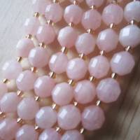 Natürliche Dolomit Perlen 8 mm ein Strang, facettiert Bild 3