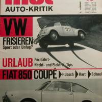 mot Auto-Kritik  Nr. 16 -    31.7.1965   -     Test :  VW frisieren / Fiat 850 Coupe Bild 1