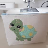 Schildkröte "Mathilda" Süßes Babymotiv Stickdatei von Stickzebra Bild 6