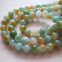 zweifarbige Jade Perlen 8 mm Durchmesser Bild 3