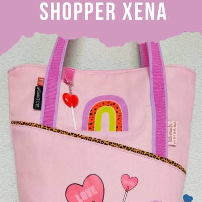 eBook Shopper XENA - Tasche - Schnittmuster - Nähanleitung