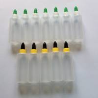 Leerflasche, Dosierflasche mit Drehverschluß für 80 ml, für Klebstoff, Window Color, Acrylfarben Bild 2