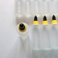 Leerflasche, Dosierflasche mit Drehverschluß für 80 ml, für Klebstoff, Window Color, Acrylfarben Bild 4