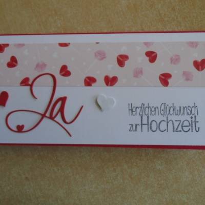Gutscheinverpackung  Hochzeit Hochzeitsverpackung  Geldgeschenk Guntschein Konzertkarte  Verpackung Geschenkidee