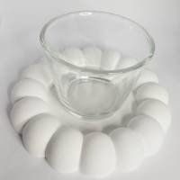 Raysin Tablett Bubble mit Teelichtglas, Entspannung, Wellnessoase, Wohlfühloase Bild 3
