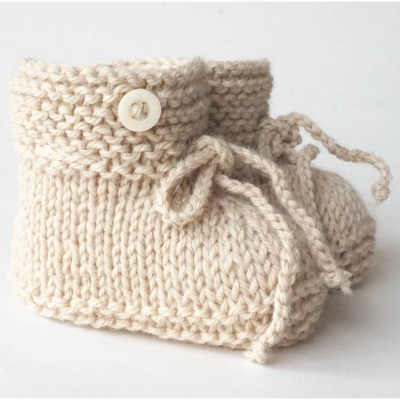 Strickanleitung Babyschuhe Strickschuhe PDF E-Book Stricken Handarbeit Baby Taufschuhe