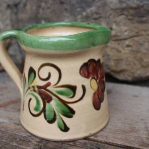 Milchkännchen Sahnekännchen Vintage Majolika Keramik 50er 60er Jahre Bulgarien Bild 1