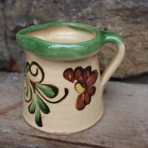 Milchkännchen Sahnekännchen Vintage Majolika Keramik 50er 60er Jahre Bulgarien Bild 2