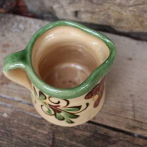 Milchkännchen Sahnekännchen Vintage Majolika Keramik 50er 60er Jahre Bulgarien Bild 4