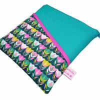 eReader Tasche Tablethülle Tulpen Mini smaragdgrün, personalisierbar, z.B. für Tolino Vision 6 Epos 3 Kindle Oasis 10 Bild 5
