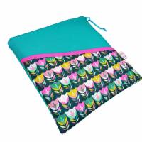 eReader Tasche Tablethülle Tulpen Mini smaragdgrün, personalisierbar, z.B. für Tolino Vision 6 Epos 3 Kindle Oasis 10 Bild 8