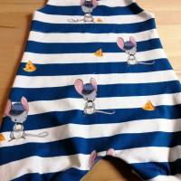 Baby Frühchen Strampler, Gr 46/48 mit Shirt , Reborn Baby, Handgefertigt aus Jersey für Frühchen Babys Bild 7