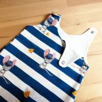 Baby Frühchen Strampler, Gr 46/48 mit Shirt , Reborn Baby, Handgefertigt aus Jersey für Frühchen Babys Bild 8