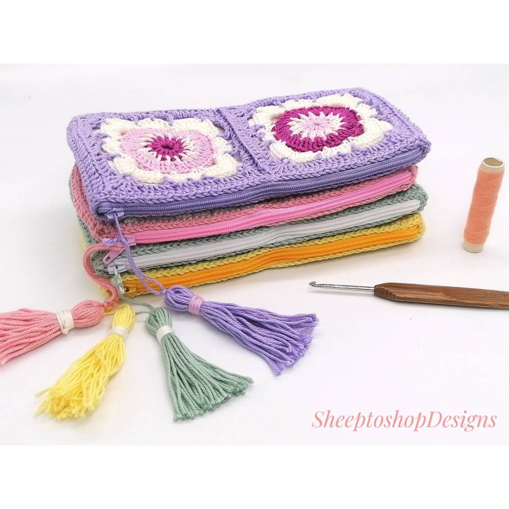 Kosmetiktasche Lilie Vintage Boho Stil PDF H kelanleitung Kosmetiktasche Lilie Vintage Boho Stil PDF H kelanleitung