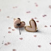 kleine Herzen • Ohrstecker Polymer Clay | Ohrschmuck | Geschenke für Frauen | Valentinstag Bild 2