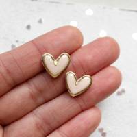 kleine Herzen • Ohrstecker Polymer Clay | Ohrschmuck | Geschenke für Frauen | Valentinstag Bild 4