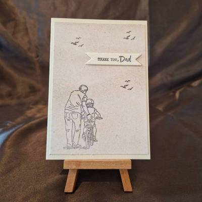 Vatertag - Thank you Dad - Vater und Sohn