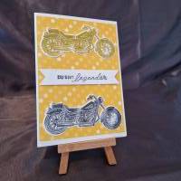 Du bist legendär - Motorrad - Geburtstagskarte Bild 2