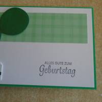 Gutscheinverpackung   Geburtstagsverpackung  Wichtel Geldgeschenk   Geburtstag Konzertkarte grün Verpackung Bild 3