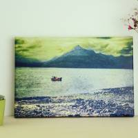 Fischerboot Isle of Skye Leinwand Druck Fotografie 20 x 30 cm Kunst Fotografie Wanddeko Wandbild Bild 1