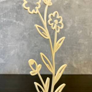 3D-Dekoblume #18 / Trockenblumen / Blumenwiese - über 50 Farben Bild 3