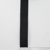 Gurtband schwarz, Baumwolle, 30mm breit, für Taschen, nähen, Meterware, 1 Meter Bild 2