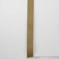 Gurtband hellbraun, Baumwolle, 25mm breit, für Taschen, nähen, Meterware, 1 Meter Bild 2