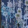 Jersey mit Pusteblumen und Wiese 50 x 150 cm Nähen Stoff grau blau altrosa Bild 10