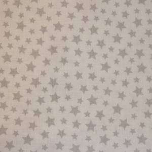 9,90 EUR/m Baumwollstoff Sterne grau auf weiß Webware 100% Baumwolle Bild 6