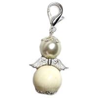 Perlenengel personalisiert, Perle mit Muttermilch, Muttermilchschmuck Bild 1