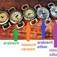 Armbanduhr, Wickeluhr, Uhr, Damenuhr, Kork, Korkarmband, Vintage-Stil, natur Bild 6