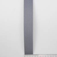 Gurtband grau, Baumwolle, 30mm breit, für Taschen, nähen, Meterware, 1 Meter Bild 2