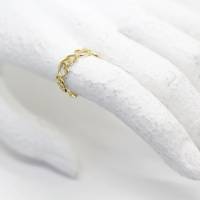Filigran Ring aus Gold 750, Goldschmiedearbeit, Bild 4